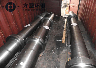 स्टीम टर्बाइन मुख्य शाफ्ट जाली 42CrMo4 18CrNiMo7-6 34CrNiMo6